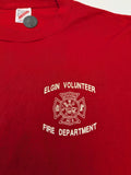 Vintage Elgin Fire Department BBQ pit crew T-Shirt