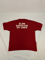Vintage Elgin Fire Department BBQ pit crew T-Shirt