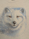 Vintage Naali Schneefuchs T-Shirt
