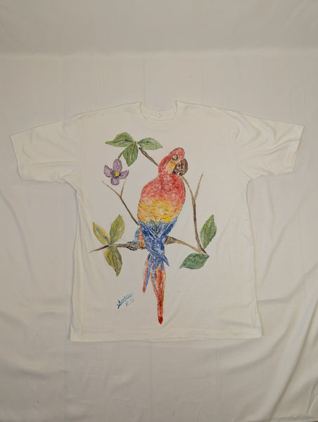 Vintage Papagei T-Shirt